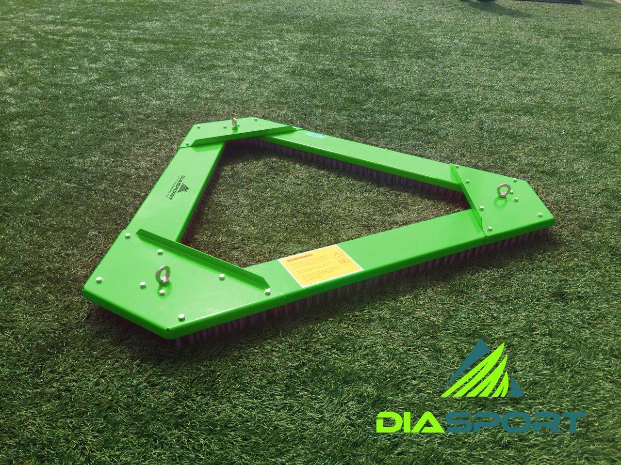 Щетка треугольная DiaSport А-1800